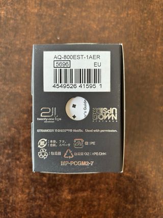 Reloj Casio x Stranger Things Ed. Limitada