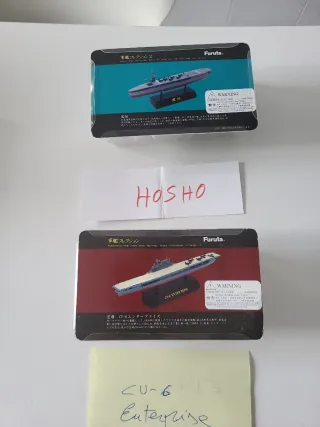 Maquetas Furuta Guerra Naval (2 unidades)