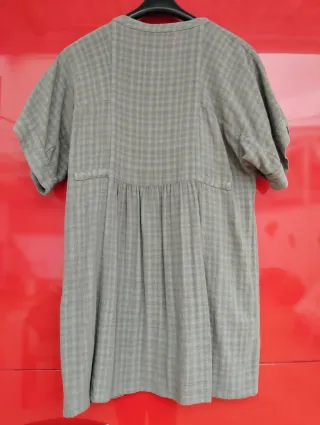 Vestido/Blusa ancha gris talla única
