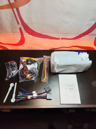 Pantalla Coche 1DIN Táctil Carplay Android Auto