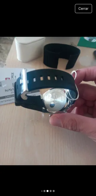 Reloj Naviforce 8080 Hombre Cuarzo negro