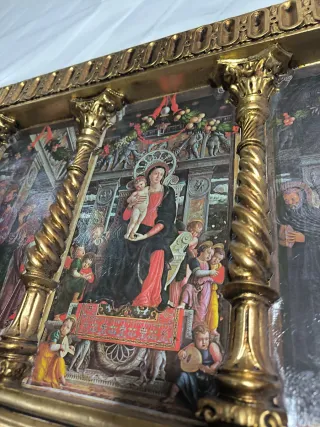 Retablo San Zenón Dorado
