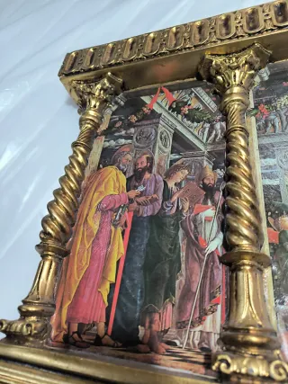 Retablo San Zenón Dorado