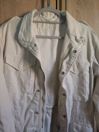 Chaqueta Zara Talla M Beige