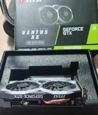 Tarjeta gráfica MSI ventus 1660 Super