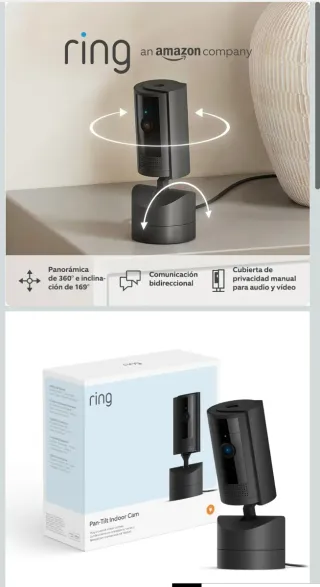 Ring Pan-Tilt Indoor Camara