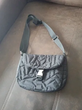 Bolso Paco Martinez Negro Acolchado