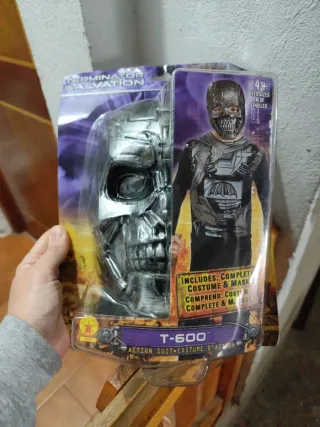 Disfraz T-600 Terminator Salvation Talla M