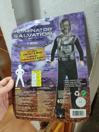 Disfraz T-600 Terminator Salvation Talla M