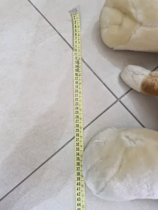 Peluche cane sdraiato grande