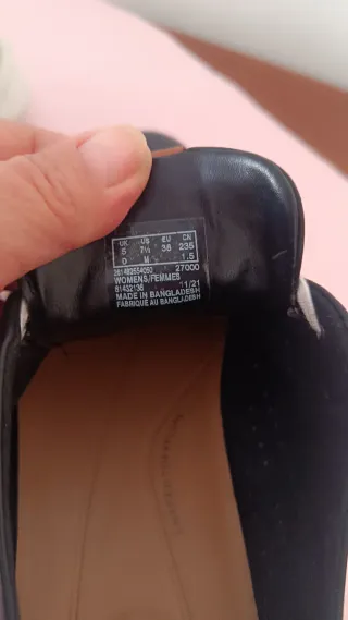 Zapatos CLARKS t.38 piel