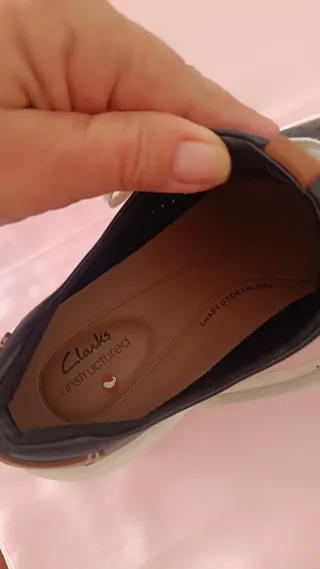 Zapatos CLARKS t.38 piel