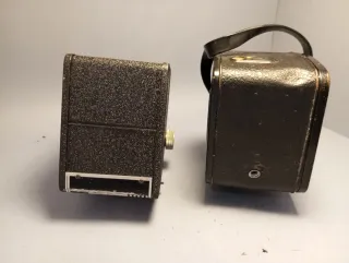 Lotto di 2 Fotocamere Vintage Filmer e Gevabox