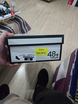 Botines de piel marrones mujer