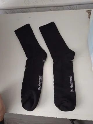 Meias Dr. Martens Double Doc Pretas