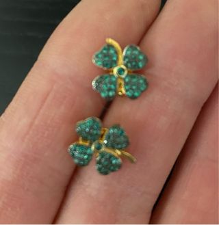 Orecchini quadrifoglio Ag