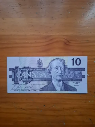 10 Dollari Canadesi 1989