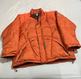 Plumífero Adidas Vintage Talla L Naranja