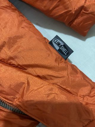 Plumífero Adidas Vintage Talla L Naranja