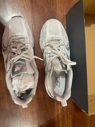 New Balance 530 Blanco/Plata