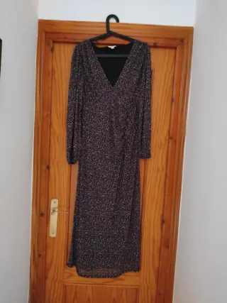 Vestido largo flores Springfield