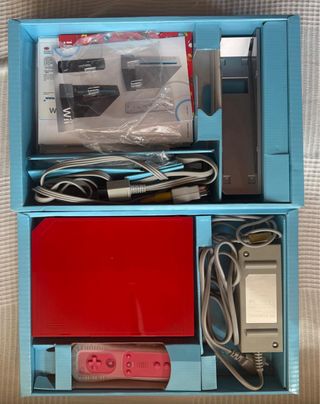 Nintendo Wii Roja 25 Aniversario Edición Limitada