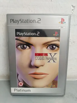 Resident Evil X Code Veronica PS2 Platinum