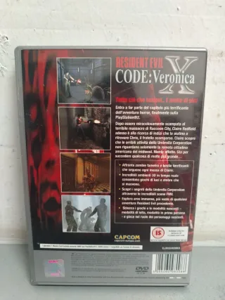 Resident Evil X Code Veronica PS2 Platinum