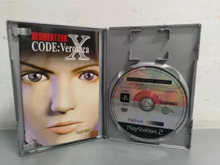Resident Evil X Code Veronica PS2 Platinum