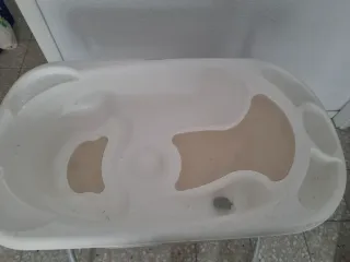 Bañera para bebé con soporte