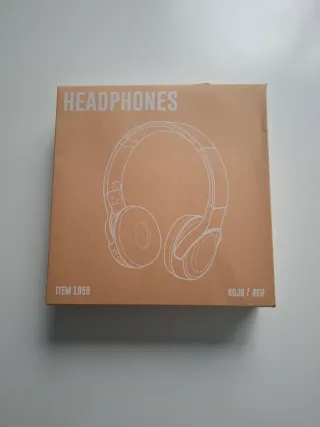 Auriculares Coca-Cola Rojos