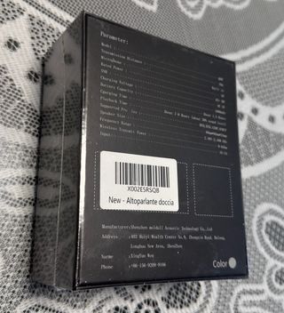 Altavoz Bluetooth Impermeable