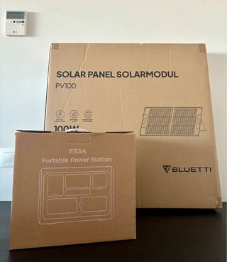 Generador Solar Bluetti EB3A + Panel PV100