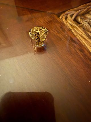 Anillo Oro Laminado 14k Diseño Pantera