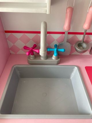 Cocinita de madera Imaginarium rosa