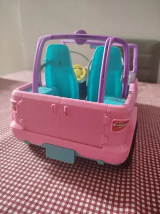 Coche rosa Barbie