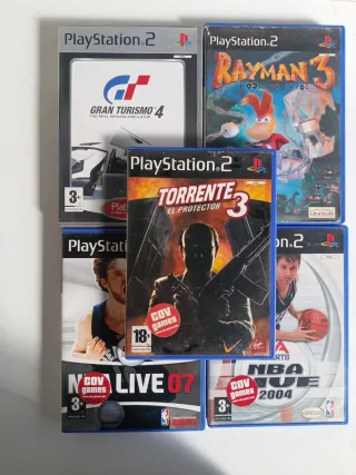 Confezione da 5 giochi PS2