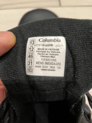 Scarpe trekking Columbia uomo N.46