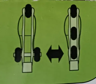 Patines extensibles Talla 25-28 Rojo/Azul