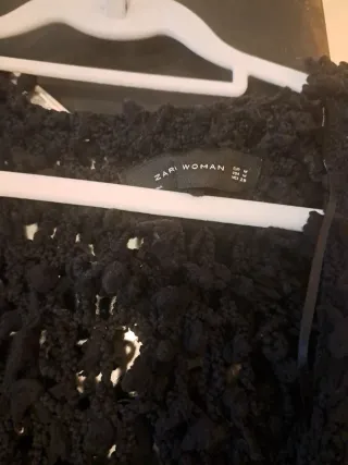 Chaqueta negra talla M ZARA