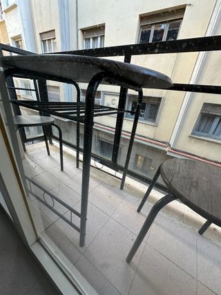 Mesa y 2 Sillas Terraza/Balcón