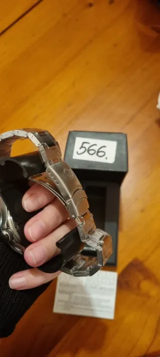 Reloj Vostok Automático Plata Negro