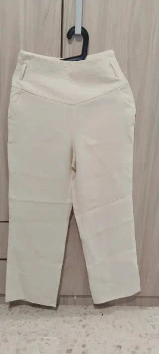 Pantalón Uterqüe Beige