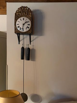 Reloj de pared antiguo coleccionista negociable