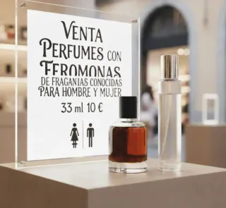 Perfumes con feromonas para hombre y mujer