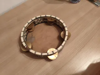 Pandereta tradicional - Instrumento musical