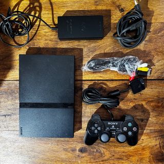 Consola PS2 Slim Negra Sony