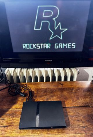 Consola PS2 Slim Negra Sony