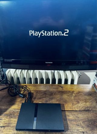 Consola PS2 Slim Negra Sony
