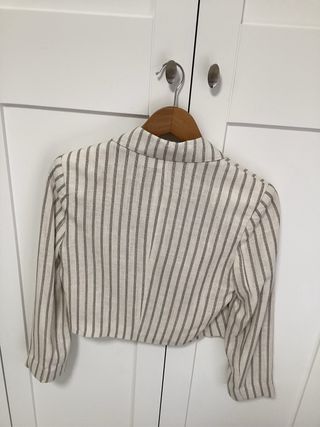 Chaqueta Stradivarius Rayas Talla XS